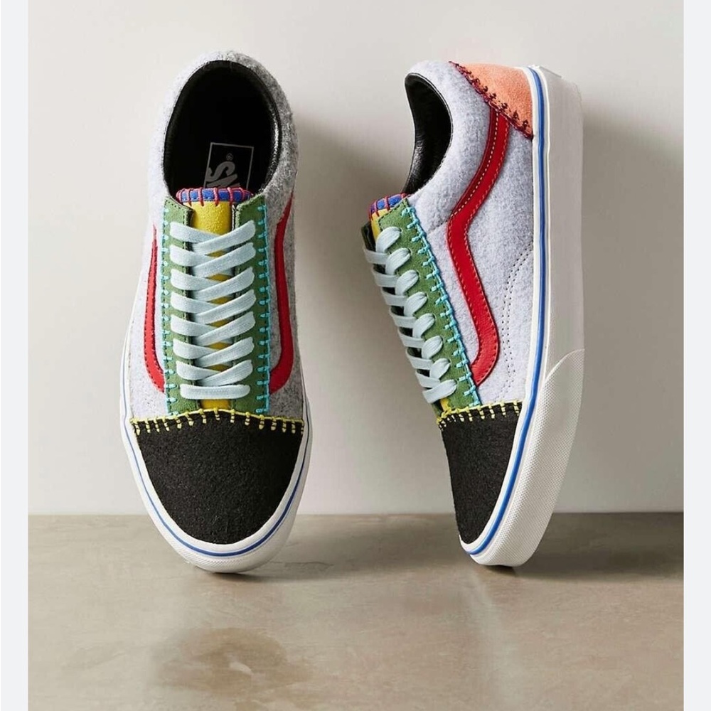 Vans old school blanket stitch